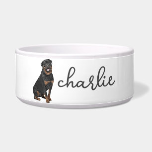 Personalisiert Rottweiler Food Napf