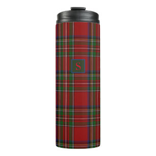 Personalisiert Royal Stewart Tartan gibt Ihm Men G Thermosbecher