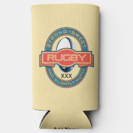 Personalisiert Rugby Seltzer Can Cooler Selters Dosenkühler