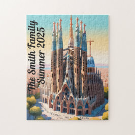 Personalisiert Sagrada Familia Puzzle