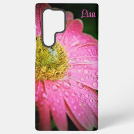 Personalisiert Samsung Case - Pink Gerbera Daisy Samsung Galaxy Hülle