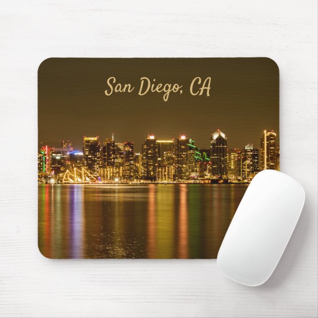 Personalisiert San Diego Mousepad (Mit Mouse)