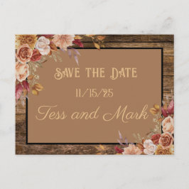 Personalisiert Save the Date Einladungspostkarte