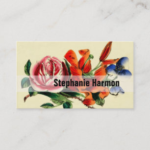 Personalisiert schaffen Sie Ihr eigenes Vintages Visitenkarte