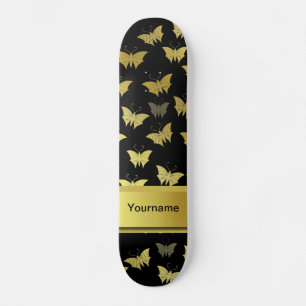 personalisiert, Schmetterling, Schmetterlinge, Sch Skateboard