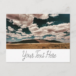 Personalisiert Schöne Landschaft Bergsee-Zauber Po Postkarte