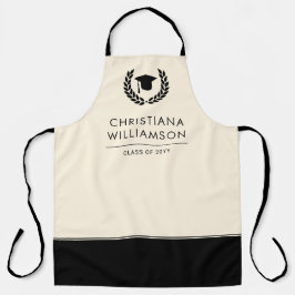 Personalisiert School and Uni-Abschluss Elegante Schürze