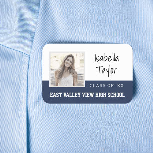 Personalisiert School Class Wiedersehen Yearbook F Namensschild
