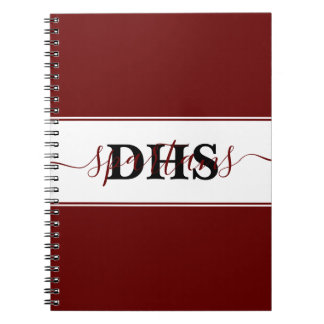 Personalisiert School Colorblock Notebook Notizblock