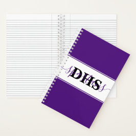 Personalisiert School Colorblock Notebook Notizbuch