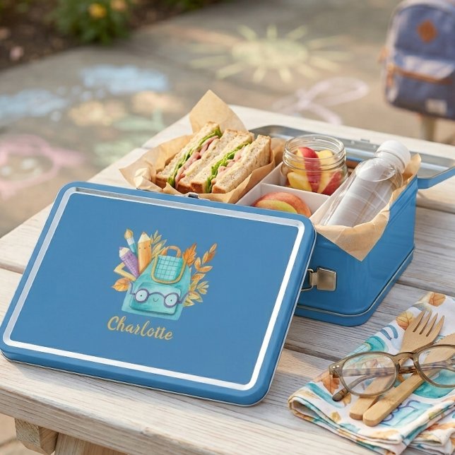 Personalisiert School Lunchbox mit Foto und Name (Von Creator hochgeladen)
