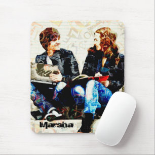 Personalisiert School Themed Teens Collage Mousepad