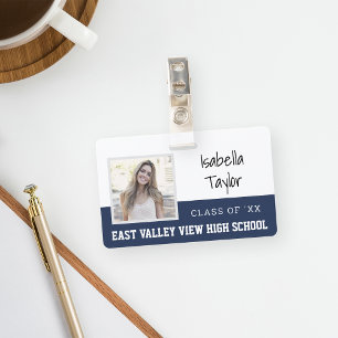Personalisiert School Wiedersehen Yearbook Foto Ausweis