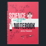 Personalisiert Science Physical Labrador Notebook Notizblock<br><div class="desc">Herzlich willkommen in unserem Labrador Notizbuch! Wir wissen, dass man als Wissenschaftsstudent eine Menge Ideen und Experimente hat, die man will zu dokumentieren und behalten. Das ist, wo dieses Notizbuch praktisch ist! Dieses Notizbuch wurde speziell für Wissenschaftsstudenten wie Sie entwickelt, um Ihnen zu helfen, all Ihre phantastischen Ideen und die...</div>