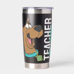 Personalisiert Scooby-Doo Happy Face Teacher Thermobecher