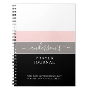 Personalisiert Scripting Modern Simple Payer Journ Notizblock