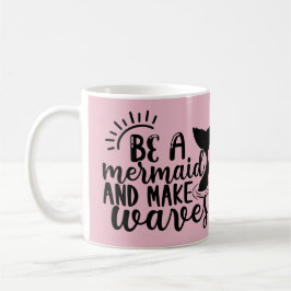 Personalisiert sei eine Meerjungfrau und mach die  Kaffeetasse