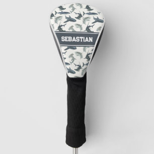Personalisiert Shark Golf Head Cover Custom Golf Headcover