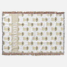 Personalisiert Shih Tzu (Blonde Tan Golden) Tan Decke