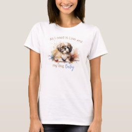 Personalisiert Shih Tzu T - Shirt