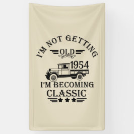 Personalisiert siebzig Vintagen 70. Geburtstag Banner