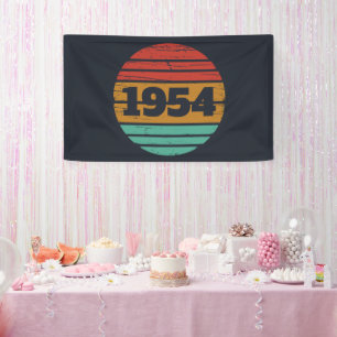 Personalisiert siebzig Vintagen 70. Geburtstag Banner