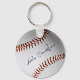 Personalisiert signiertes Baseball Schlüsselanhänger