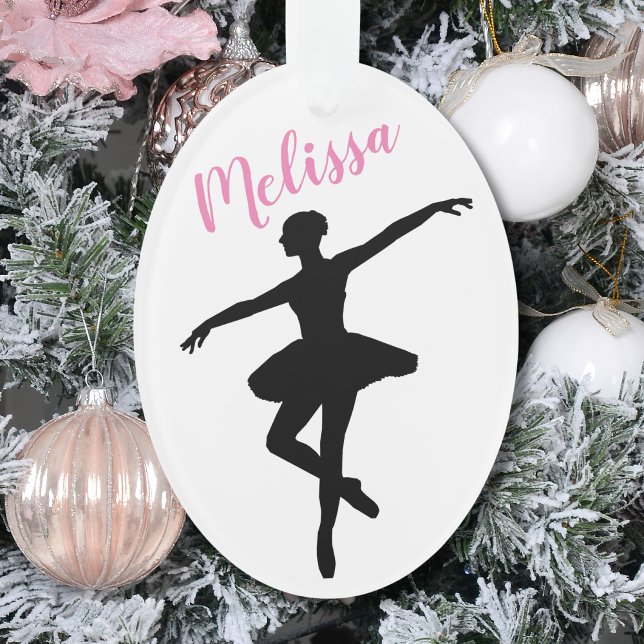 Personalisiert Simple Ballerina Weihnachten Ornament (Von Creator hochgeladen)