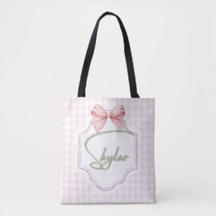 Personalisiert Skylar Baby Girl Kinderzimmer Bow&G