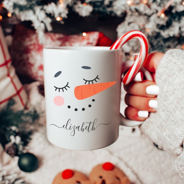 Personalisiert Snowman Kaffeetasse (Von Creator hochgeladen)