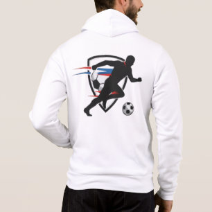 Personalisiert Soccer Hoodie Minimalistischer Fu