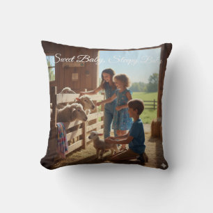 Personalisiert Soft Sweet Baby Girl Boy Keepake Kissen