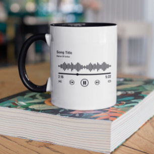 Personalisiert Song Album Music Lover Tasse