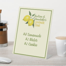 Personalisiert Spaß Kinder Lemonade Stand Sockelschild