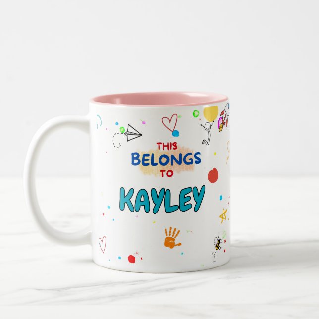 Personalisiert Spaß Spielende Tasse (Links)