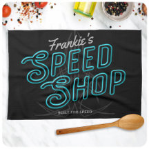 Personalisiert Speed Shop Custom Neon Frisierte Au