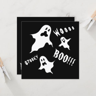 Personalisiert Spooky Halloween Ghosts Einladung