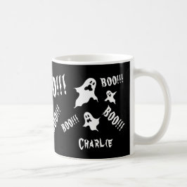Personalisiert Spooky Halloween Ghosts Kaffeemasch Kaffeetasse