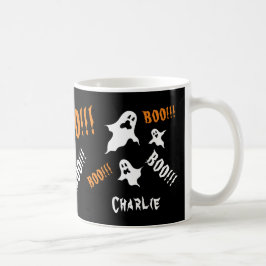 Personalisiert Spooky Halloween Ghosts Kaffeemasch Kaffeetasse