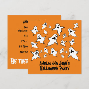 Personalisiert Spooky Halloween Ghosts Party Invit Einladung