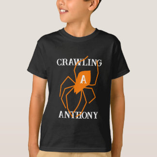 Personalisiert Spooky Spider Boy T-Shirt