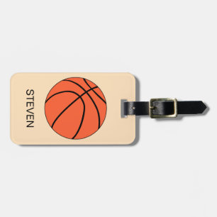 Personalisiert Sport Basketball Gepäckanhänger