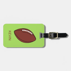 Personalisiert Sport Football Gepäckmarke Gepäckanhänger