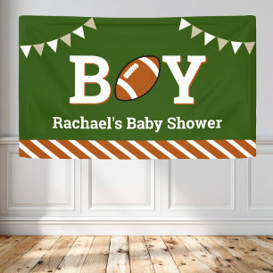 Personalisiert Sports Boy Football Kinderdusche Banner