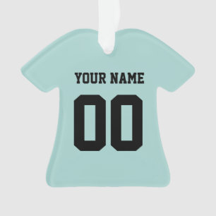 Personalisiert Sports Jersey Style Ornament