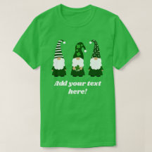 Personalisiert St Patricks Day Gnomes Unisex