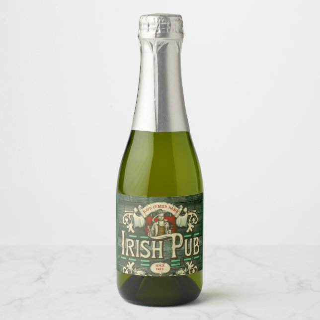 Personalisiert St Patricks Day Irish Pub Funny (Vorderseite)