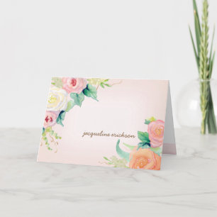 Personalisiert Stationery Einfache moderne Wasserf