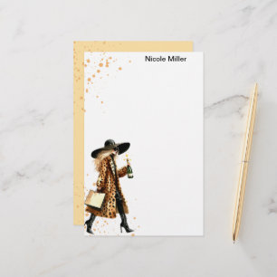 Personalisiert Stationery Girly Briefpapier