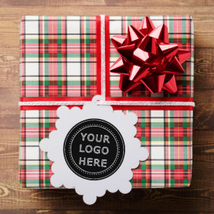 Personalisiert, stilvoll, modern und minimalistisc ornament karte